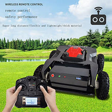 Remote Control Lawn Mower, Mowing Width 52cm Oil Electric Hybrid Four-Wheel Drive Robotic Lawn Mower Orchard Lawn Weeding Agricultural Garden Reclamation Grass Cutting Machine