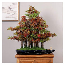 Creative Simulation Welcome Pine Bonsai Chinese Living Room Potted Large Green Plants Indoor TV Cabinet Landscape Decoration Gifts House Plant (Color : A)
