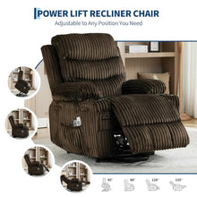 Garvee Oversized Power Lift Recliner Chair for Big and Tall with Wide Seat