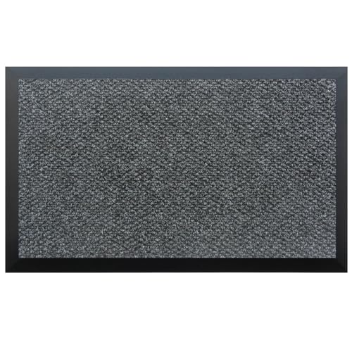 Calloway Mills 14CHA0812 Teton Door/Entry Mat, 8' x 12', Charcoal