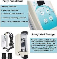 SciAza Salt Water Pool Chlorinator System with Salinity Display, 8/12/16/20 G/H Saltwater Pool System, Salt Cell Suitable for Pools,Salt Chlorine Generator System Salt Cell for Home Pool,20g/h