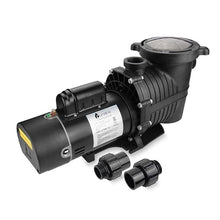 Pureline 1 HP Pure Flow Pump, Inground Pool, Single Speed, 115-230 Volt
