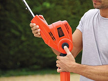 Black+Decker Elektro-Stabheckenschere (550W, Schwertlänge 51 cm, Schnittstärke 22 mm, Reichweite 4m, Hecken schneiden ohne Leiter, INKL. Messerschutzhülle + Schultertragegurt) PH5551