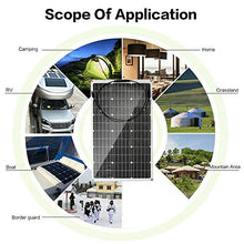 1000W 500W Solar Panel Flexible Solar Cell 18V ETFE DIY Cable Waterproof Outdoor Car RV Rechargeable Power System for Car RY (1000w) (500w)