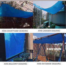Sun Shade Netting Reinforced 6.6ft x 29.5ft, Waterproof UV-Resistant Canopy for Gardens Greenhouses Patios Pergolas Carports, Grommets for Easy Installation