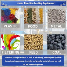 INTSUPERMAI Electromagnetic Vibratory Feeder for Industrial Materials, Automatic Vibration Conveyor System with Speed Control for Powder, Granules, Small Parts