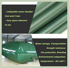 Reusable Bathtub Water Storage Bladder - 2000 Gallon Collapsible Water Tank for Emergency & Outdoor Use(2x1.5x1m/3000L/792Gallon)