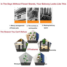 RWGOVLU Flower Rack Display Stand Planter Stand For Indoor Plants Flower Pot Stand Iron Bracket Plant Pot Holders Shelf