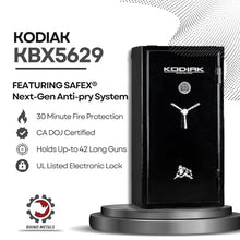 Kodiak KBX5629 Gun Safe for Rifles & Pistols Black