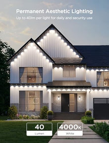 Govee Permanent Outdoor Lights 2, 150ft RGBIC Outdoor Lights with 100 Modes