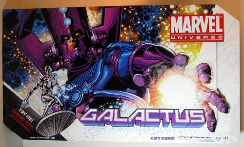 Hasbro Marvel Universe Masterworks Galactus with Silver Surfer Silver