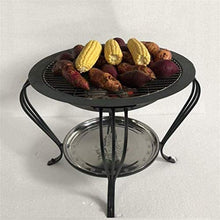 Fire Pits Outdoor Wood Burning Outdoor Fire Large Bonfire Wood Burning Patio Coal Grill Firepit for Outside Grill Charcoal Smokeless Grill with Cover BBQ Cooking for Outside Camping