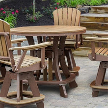 American Furniture Classics Five Piece Round Counter Height Dining Set Cedar/Tudor Brown