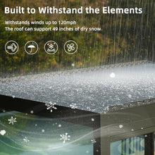 SmartWings Electric Louvered Pergola with Remote, 10 x 13FT Free Standing
