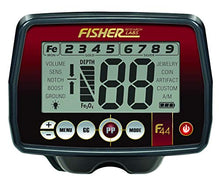 Fisher F44 Weatherproof Metal Detector with 11-inch DD Submersible Search Coil – 4-Tone Audio, Backlight, Fe-Tone Adjustable Iron Audio, and Ground Grab Balancing