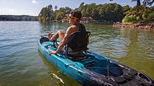 Perception Kayaks Crank 10 Sit on Top Pedal Kayak Adjustable Lawn Chair Seat Dapper