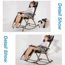 LHDDAGQAX Zero Gravity Chair Rocking Chair Outdoor Garden Relax Comfortable for Adults | Folding Sun Lounger Chair Deck Chair Recliner Chair with Cushion Patio Porch Garden Lawn Camping Chaise Lounge