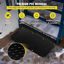 ZRUTIMI Heating Snow melt mat, Non-Slip Rubber Snow and ice Heating mat, Suitable for Outdoor stairways, Steps, Sidewalks, garages, Decks in Winter(5Pcs,10x30in/(25.4x76.2cm))