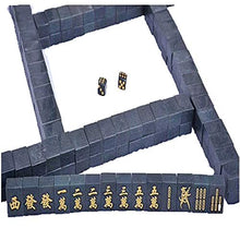 Liangliang988 Natural Hetian Jade Mahjong Handicraft Gift