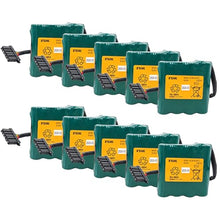 NANYUE (10 Counts) 8HR-4/3FAUPC Battery Pack for FDK 8HR-4/3FAUPC 4500mAh 9.6V NI-MH Rechargeable Battery for Okuma Machine Tool E5503-07E-001