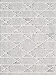NEW HOME Prestige Moroccan Trellis Textured Area Rug Natural