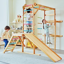 Avenlur Grove 8-in-1 Indoor Jungle Gym Colored Bars