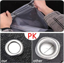 GJZDPMY Weatherproof Transparent PVC Tarpaulin Gazebo Curtains -Side Panels with Grommets for Patios Porches and Pergolas 20x18ft (600x550cm) with Easy Rope Attachment