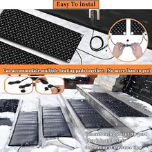 Coal2ToalPW Snow Melting Mats for Outdoor Use - Safe, Efficient, and Durable Snow Removal for Stairs, Doorways, and Pathways(40x80cmx3Pcs)