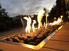 EasyFirePits Pre-Plumbed Gas Fire Pit Kit & Lifetime Warranted 316 Stainless Straight Burner (60.00, 60 Inch Straight Burner)