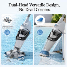 fancole Pool Vacuum, Upgraded Dual Mode & 22 GPM Powerful Suction