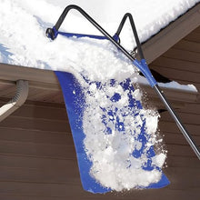 Snow Shovels Snow Roof Rake, 5-20Ft Extendable Snow Rake for Roof, 5-Section Aluminum Adjustable Pole with Anti-Skid Handle, Roof Snow Rake Removal Tool Fast Cleaning for Snow Leaves Debris
