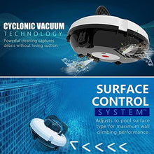 Underwater Automatic Pool Vacuum Cleaner,Automatic Pool Vacuum Cleaner,Cordless Robotic Swimming Pool Cleaner Fully Automatic Pool Vacuum Cleaner Wall-Climbing Underwater Cleaner,Green