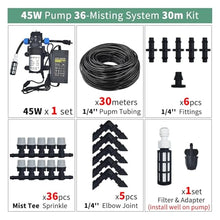 Ship Accessories 50M-5M DIY Drip Irrigation System Automatic Watering Garden Hose Micro Drip Watering Kits with Adjustable Drippers Irrigation Accessories(KIT008-30M)