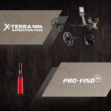 MINELAB X-Terra Elite Expedition, Waterproof, All Terrain Treasure Metal Detector, Multi-IQ Precision Targeting, Included V8X Coil, V12X Coil, ML85 Headphones, Charging Cable & PRO-FIND 40 Pinpointer