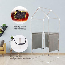 WEALTHOME Portable Infrared Sauna Tent, Gothic Roof Plus Type Full Size Far Infrared Sauna Tent. Spa, Detox,Therapy and Relaxation at Home.Larger Space,Stainless Steel Pipes Connector-Black