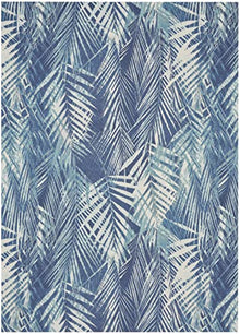 Waverly Sun N' Shade Indoor/Outdoor Area Rug Navy 10' x 13'