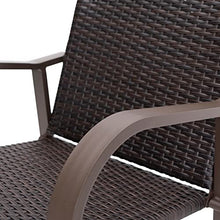 Outdoor Wicker Barstool (Set of 4) Products 21.7" W X 25.6" D 43.7" H Brown Modern Contemporary Traditional Metal Finish Powder Coated