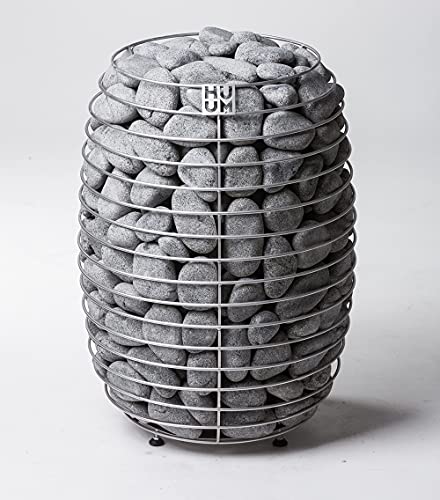 HUUM Hive 12 kW Sauna Heater with UKU Control Black, Olivine Stones Included
