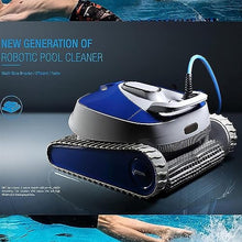 KANGJIEM Automatic Robotic Pool Cleaner with Extra-Large Filter Basket and Intense Waterline Scrubbing Power, Ideal for In-ground Swimming Pools up to 50 Feet