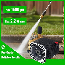 Canpump CF 1522 E: 1500 psi @ 2.2 US gpm, 5/8-in Shaft Pressure Washer Pump