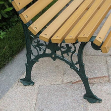 ERoomQ GThe Bench, Outdoor gThe Patio Bench for Your Leisure, Outdoor gThe Bench, Courtyard Lounger, Wooden Plastic Bench 2-3 Seats (150cm)