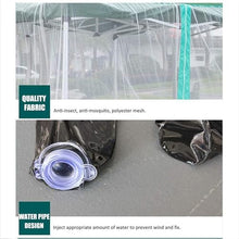 JIANGSHUAIM Square Umbrella Mosquito Net, Patio Mosquito Netting, with Adjustable Rope and Double Zipper Door, Mosquito Netting for Outdoor Gazebo Canopy,(Umbrella not Included)