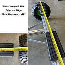 Seamax Portable Boat Carry and Launch Hand Dolly Set with 16” Pneumatic Wheels Black