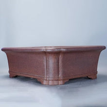 Flower Pot Purple Clay Handmade Classical 72 Rectangular Pot Patio Bonsai Pot Simple Planter