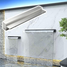 Dijateman Stainless Steel Water Fountain Kit, Pool Waterfall Fountain