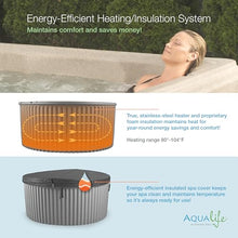 Outback Hot Tub, Fits 6 People, Standard Outlet Compatible, 20 Massage Jets, Cover Included, Aqualife by Strong Spas