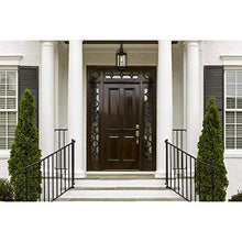 Westinghouse Grandview One-Light Outdoor Pendant, Oil Rubbed Bronze Finish with Highlights and Clear Seeded Glass 2 Pack