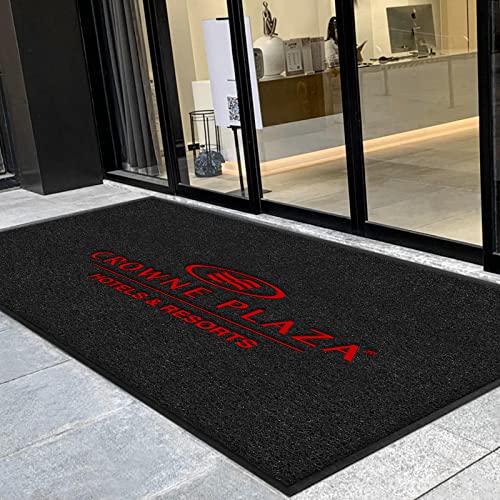 ALLEVI Commercial Grade Customized Logo Welcome Mat 10' x 5'