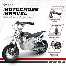 Razor MX400 Dirt Rocket Electric Motocross Motorcycle Green