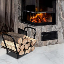 DOIBG Heavy Duty Firewood Rack Log Holder with Sturdy Iron Construction Easy Assembly and Ample S Space for Fireplace
